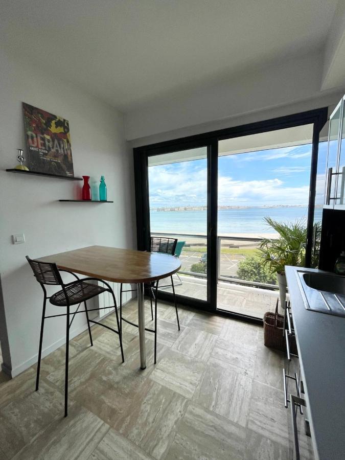 Luxury T3 Standing 2 - Vue Mer Exceptionnelle 180 Larmor-Plage Exterior foto