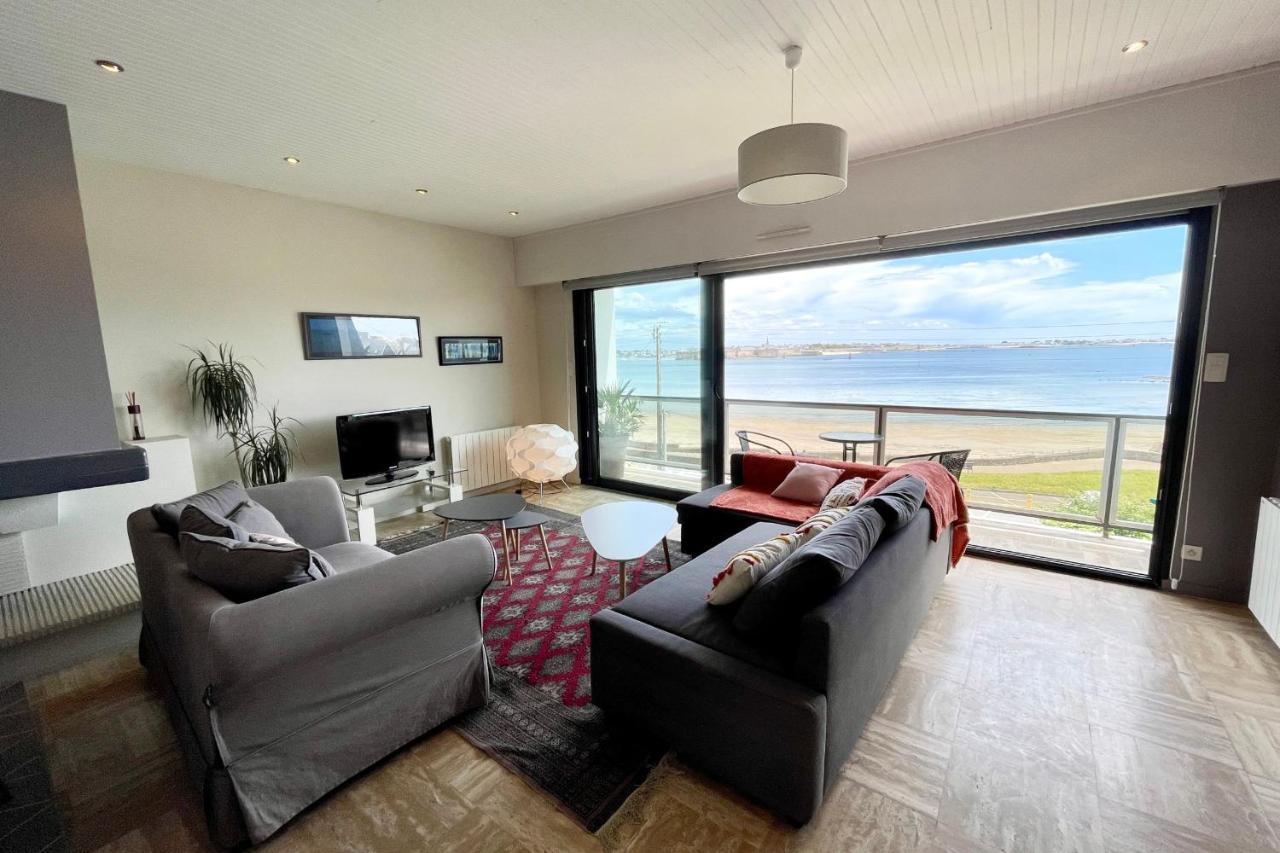 Luxury T3 Standing 2 - Vue Mer Exceptionnelle 180 Larmor-Plage Exterior foto