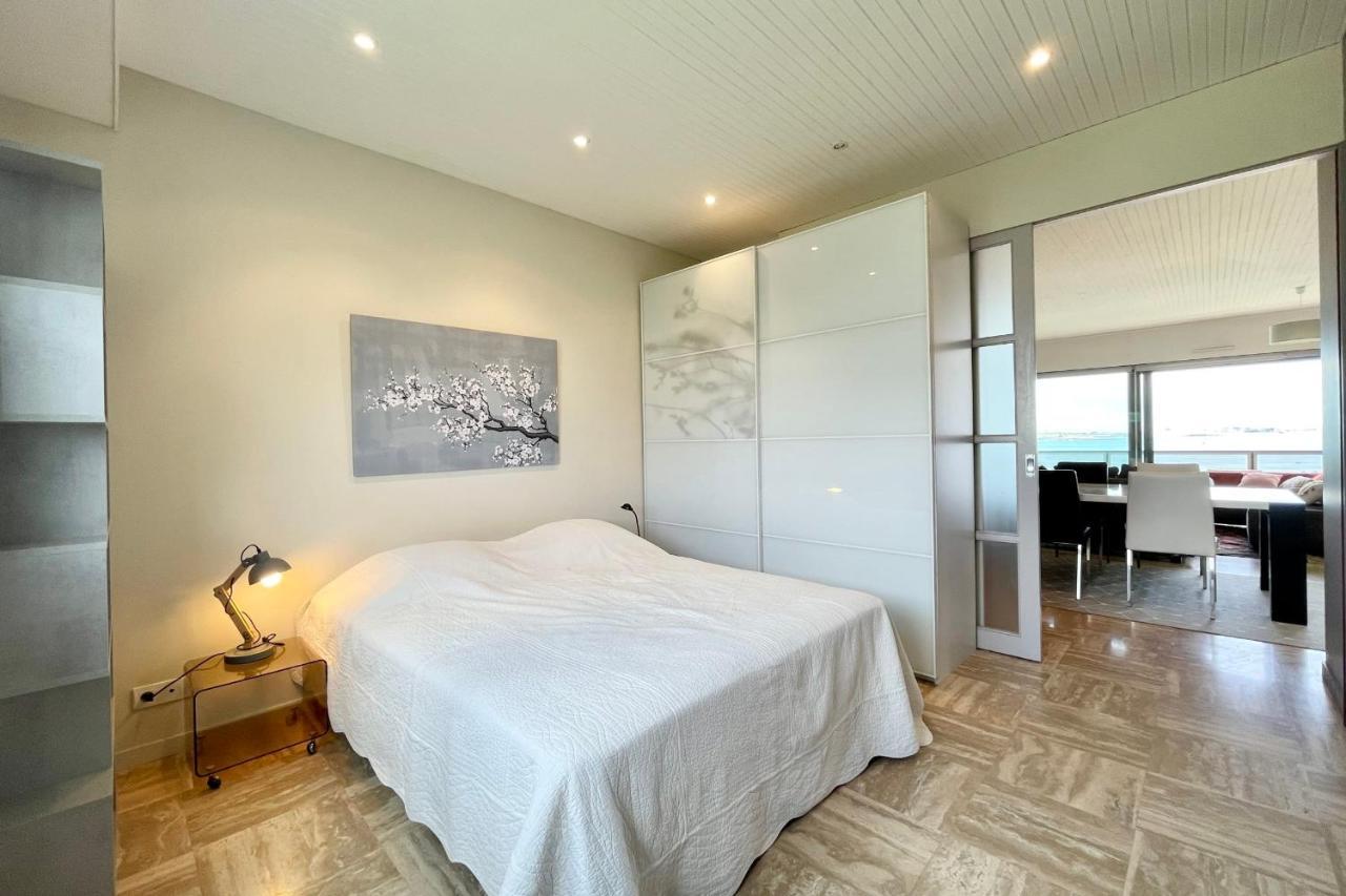 Luxury T3 Standing 2 - Vue Mer Exceptionnelle 180 Larmor-Plage Exterior foto